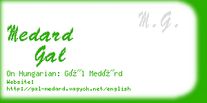 medard gal business card